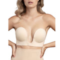 Bye-Bra - Sutiã Sem Alas En U Beige Copo E