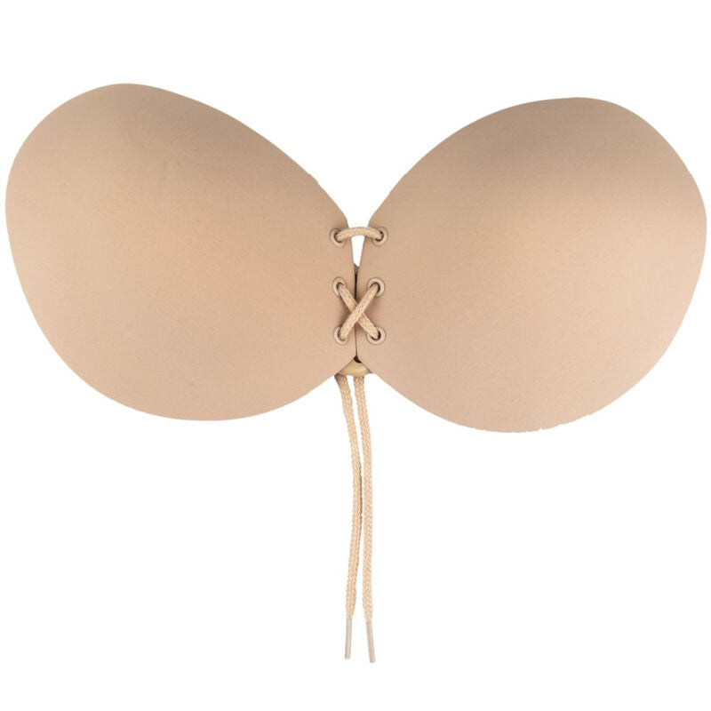 Bye-Bra - Sutiã Adesivo Entrelaqueamento Beige Copo C