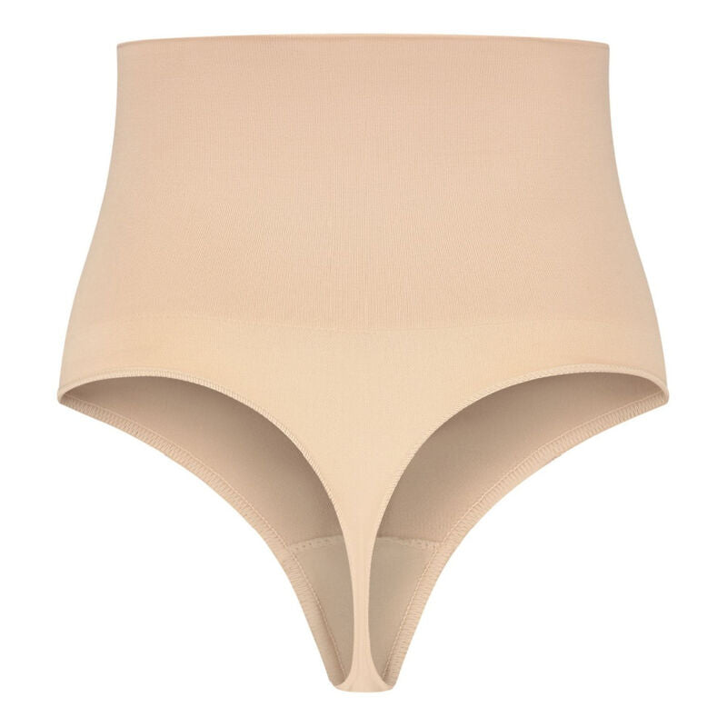 Bye-Bra - Cinto Sem Emenda Estilo Tanga Beige Tamanho L