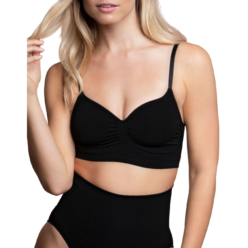 Bye-Bra - Medium Control Sutiã Sem Pontos Preto Tamanho M