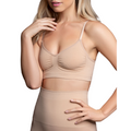 Bye-Bra - Medium Control Sutiã Sem Pontos Beige Tamanho M
