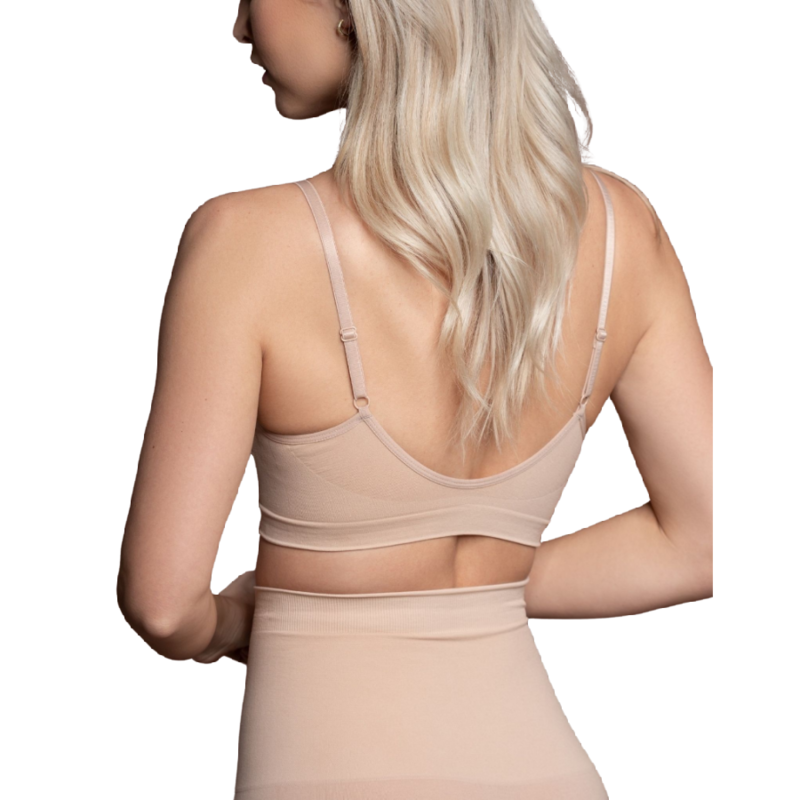 Bye-Bra - Medium Control Sutiã Sem Pontos Beige Tamanho L
