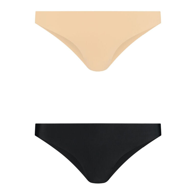 Bye-Bra - 2er-Pack Brasil-Slip Größe M