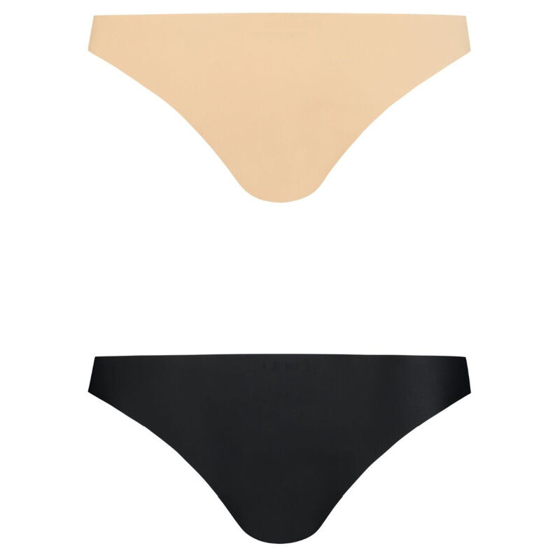 Bye-Bra - 2er-Pack Brasil-Slip Größe M