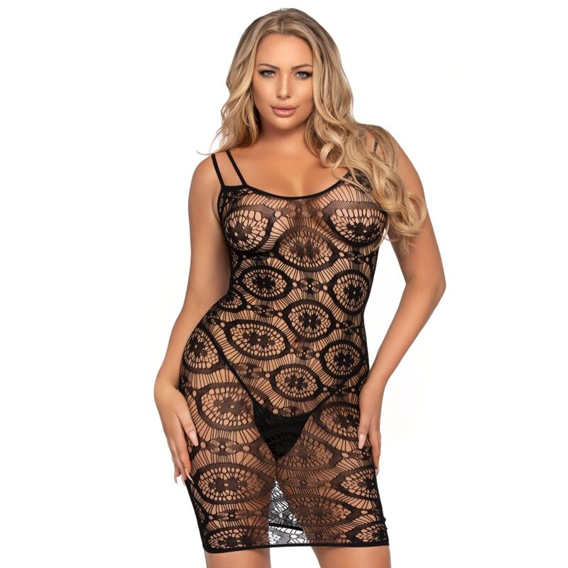 Leg Avenue - Daisy Häkel-Minikleid Einheitsgröße