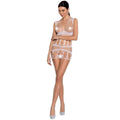 Passion - Mulher BS089 Bodystock Branco Tamanho Único