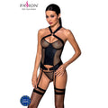 Passion - Amanda Corset Couro Ecológico L/XL