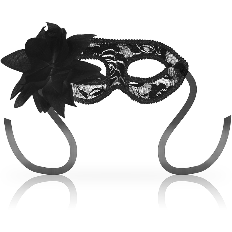 Ohmama - Máscaras de Renda Preta e Máscaras de Flor