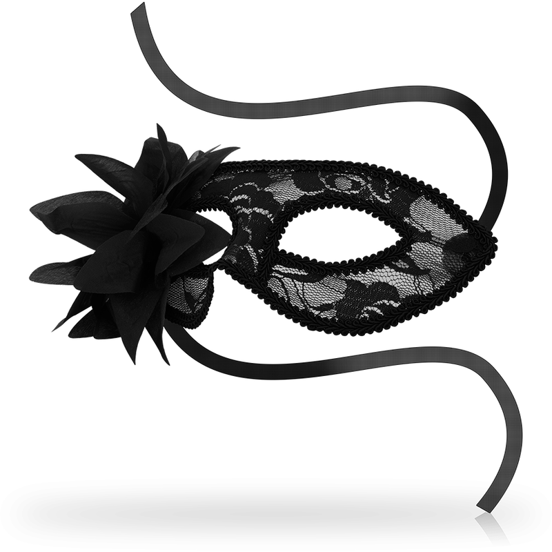 Ohmama - Máscaras de Renda Preta e Máscaras de Flor