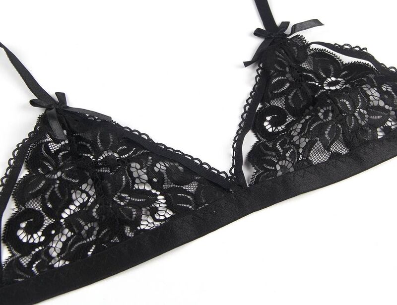 Subblime - Set Conjunto de Três Peças Sutiã + Cinta Liga + Calcinha S/M