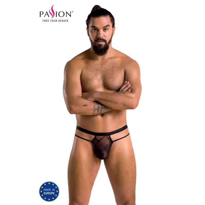 Passion - 029 Collin Thong Preto L/XL