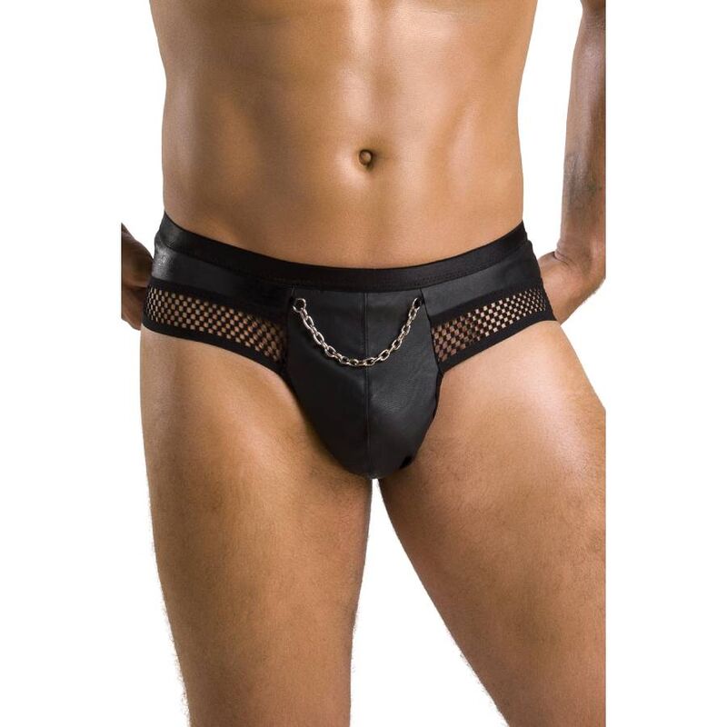 Passion - 030 Open Slip Tom Preto L/XL