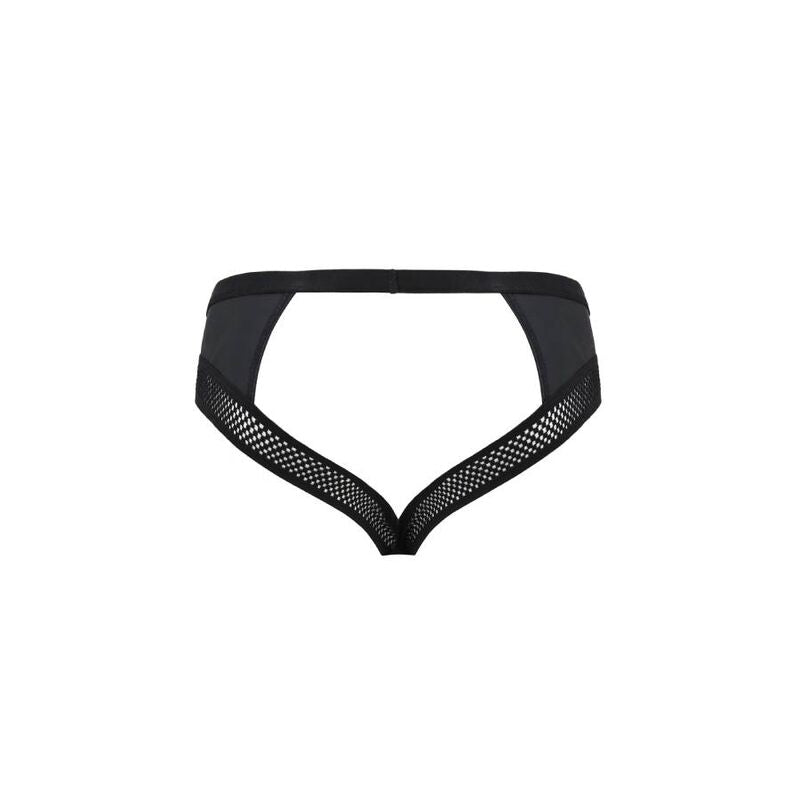 Passion - 030 Open Slip Tom Preto L/XL