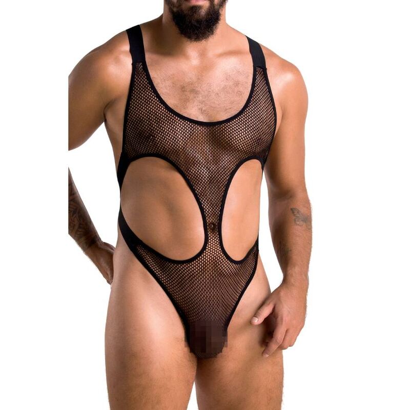 Passion - 040 Body Leon Preto L/XL