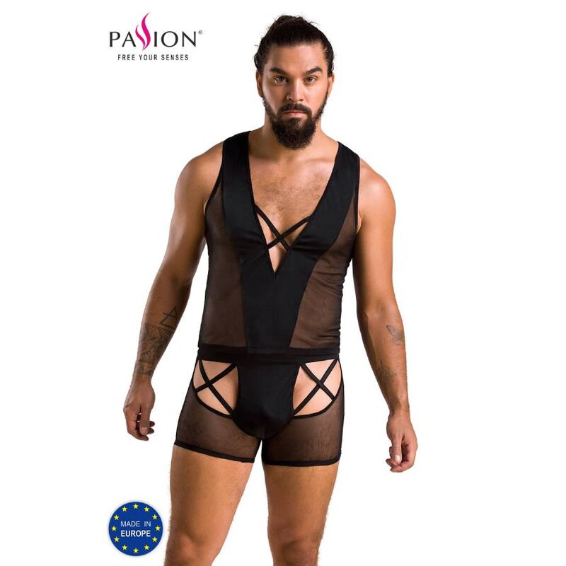 Passion - 054 Oscar Set Preto L/XL