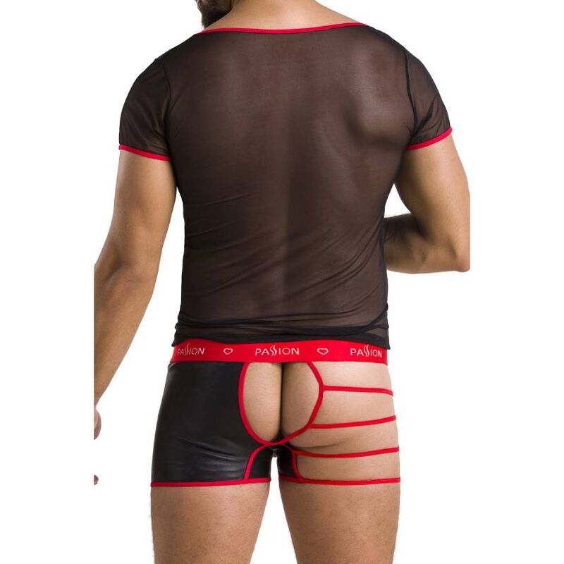 Passion - 055 Conjunto Marca Preto S/M