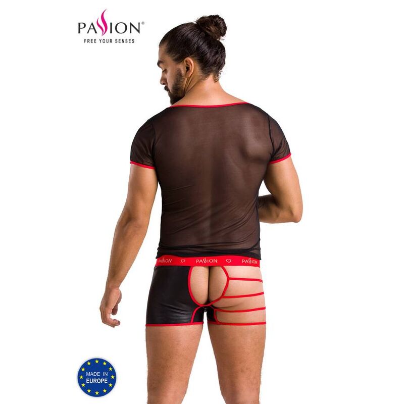 Passion - 055 Conjunto Marca Preto L/XL