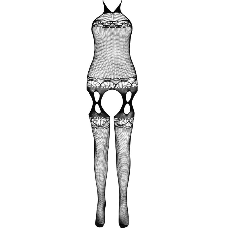 Passion - Eco-Kollektion Bodystocking Eco BS006 Schwarz
