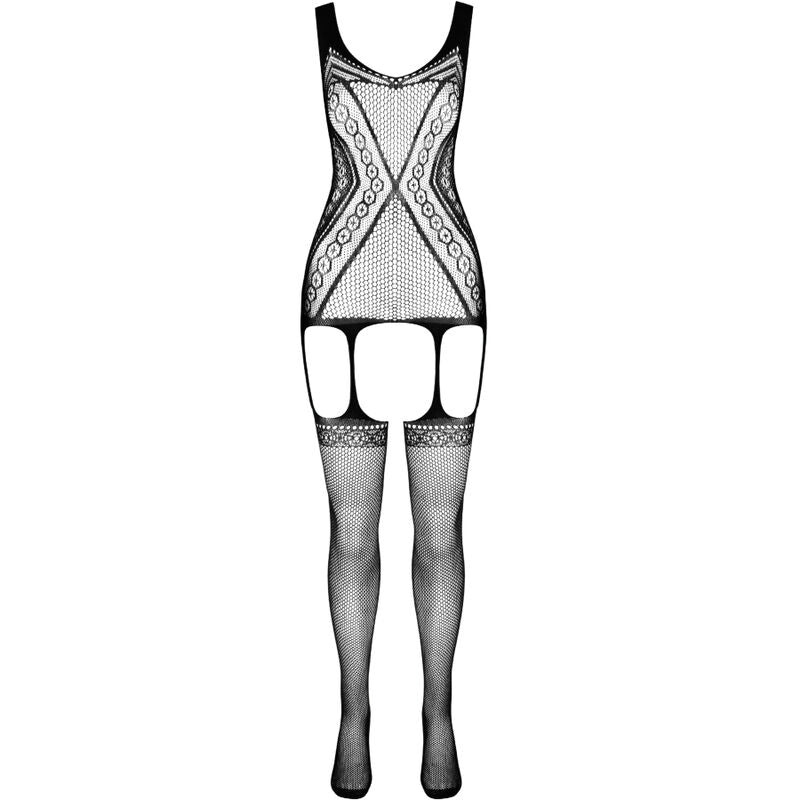 Passion - Coleção Eco Bodystocking Eco BS007 Preto