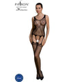 Passion - Coleção Eco Bodystocking Eco BS007 Preto