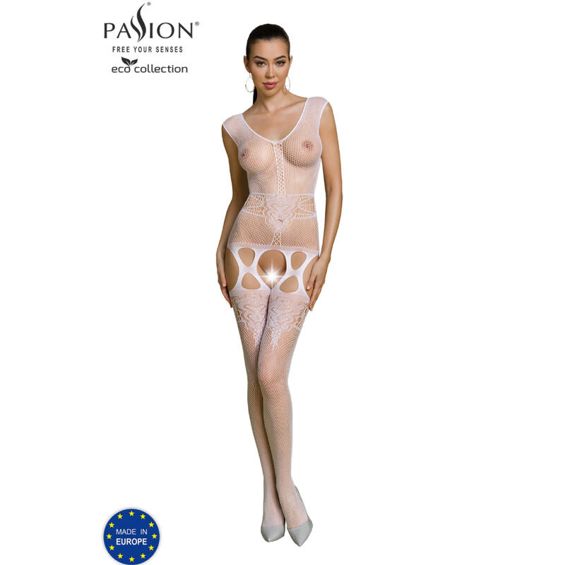 Passion - Coleção Eco Bodystock Eco BS014 Branco
