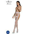 Passion - Eco-Kollektion Bodystock Eco S003 Weiß