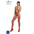 Passion - Coleção Eco Bodystocking Eco S007 Vermelho
