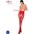 Passion - Tiopen 006 Rote Strumpfhose 1/2 30 Den