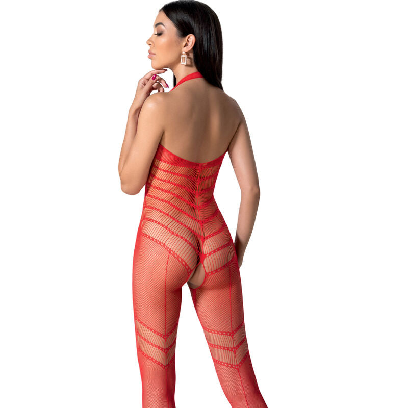 Passion - BS100 Bodystocking Rot Einheitsgröße