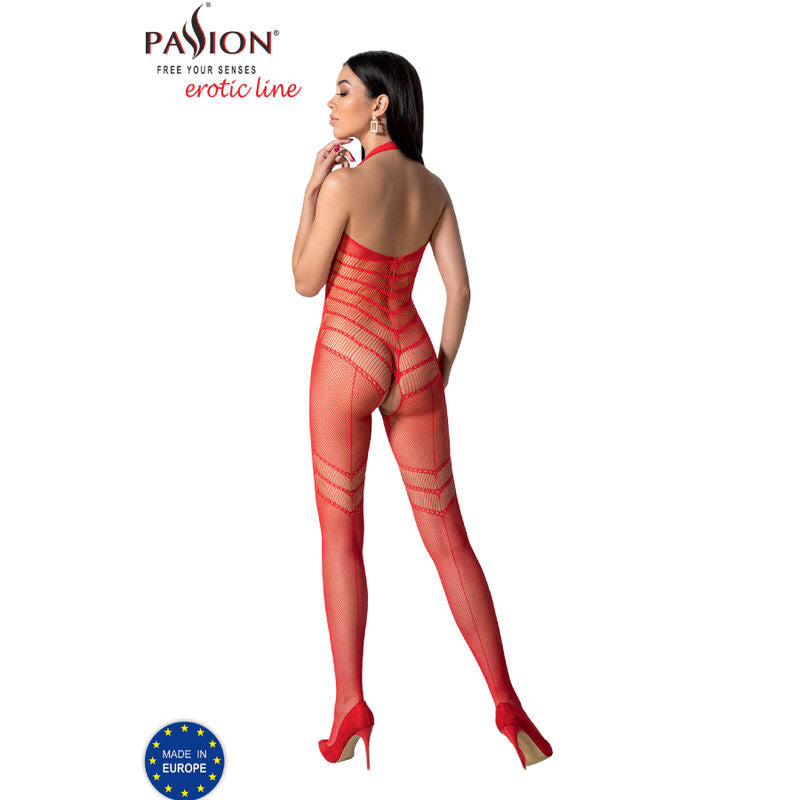 Passion - BS100 Bodystocking Rot Einheitsgröße