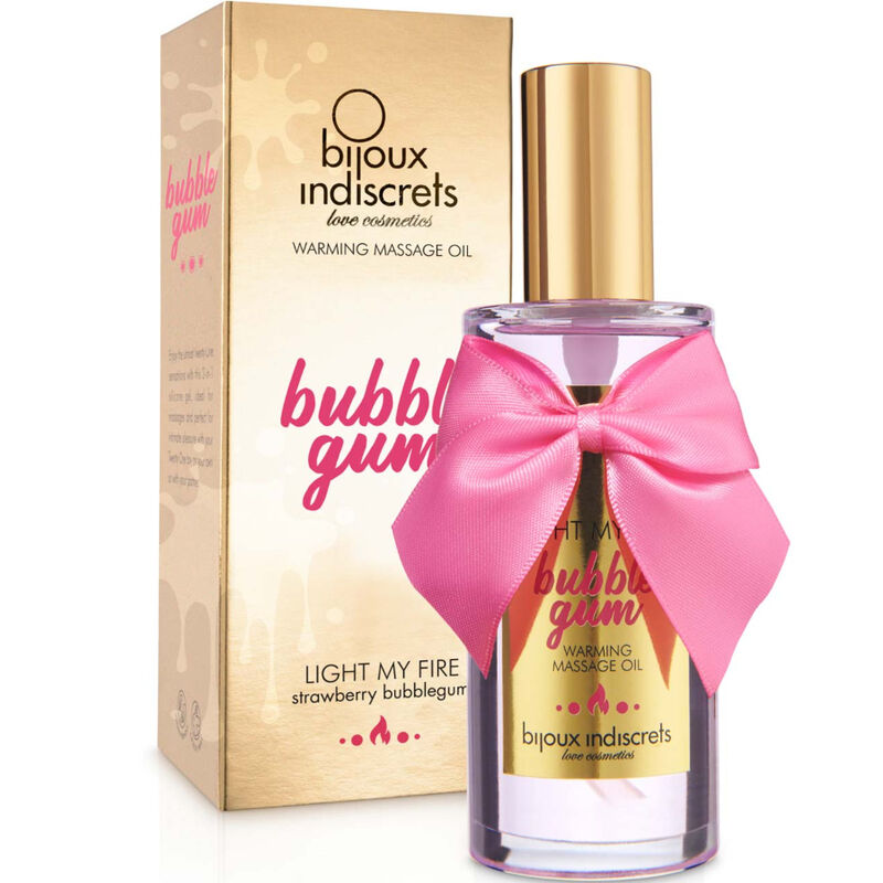 Bijoux - Indiscrets Óleo de Massagem Light My Fire Efeito de Calor Sabor Goma