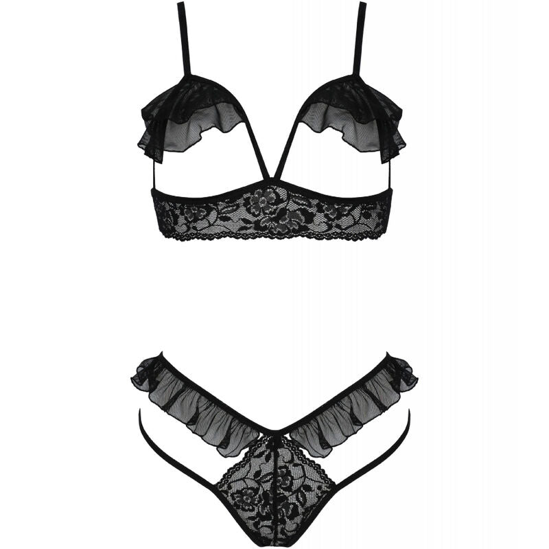 Passion - Conjunto Dolly Duas Peças Preto L/XL