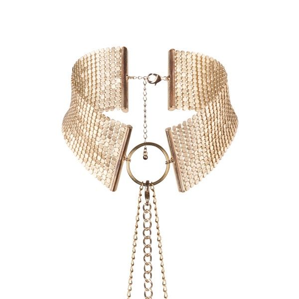 Bijoux - Désir Métallique Colar Metálico Dourado