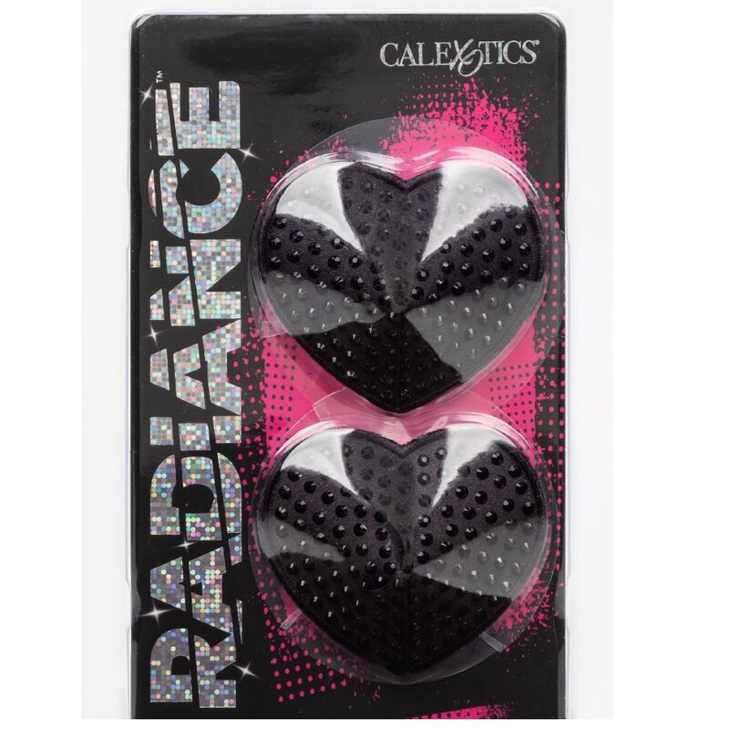 Calexotics - Radiance Herzförmige Nippelabdeckungen mit Schmucksteinen