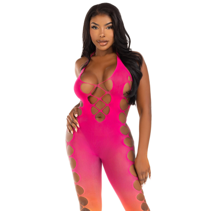 Leg Avenue - Bodystocking mit Knöchelausschnitt Sunset