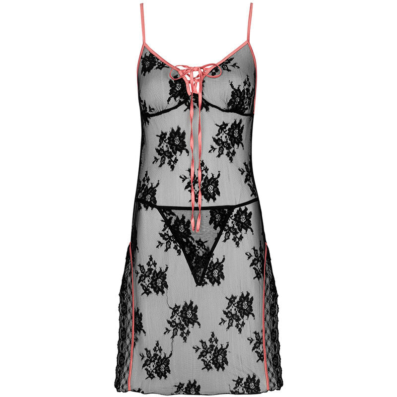 Livco Corsetti Fashion - Camisa Karonin Lc 90628 + Calcinha Preta L/XL