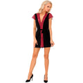 Livco Corsetti Fashion - Kumiko Lc 90428 Vestido + Calcinha Preta S/M