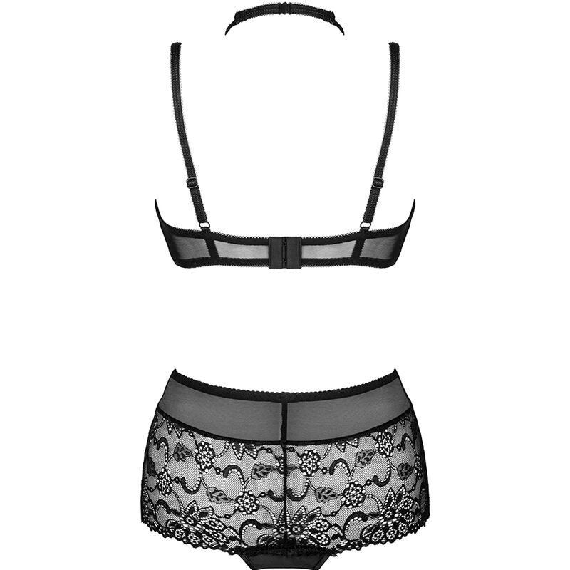 Livco Corsetti Fashion - Coleção Linera for the Senses Bra + Calça Preta L/XL