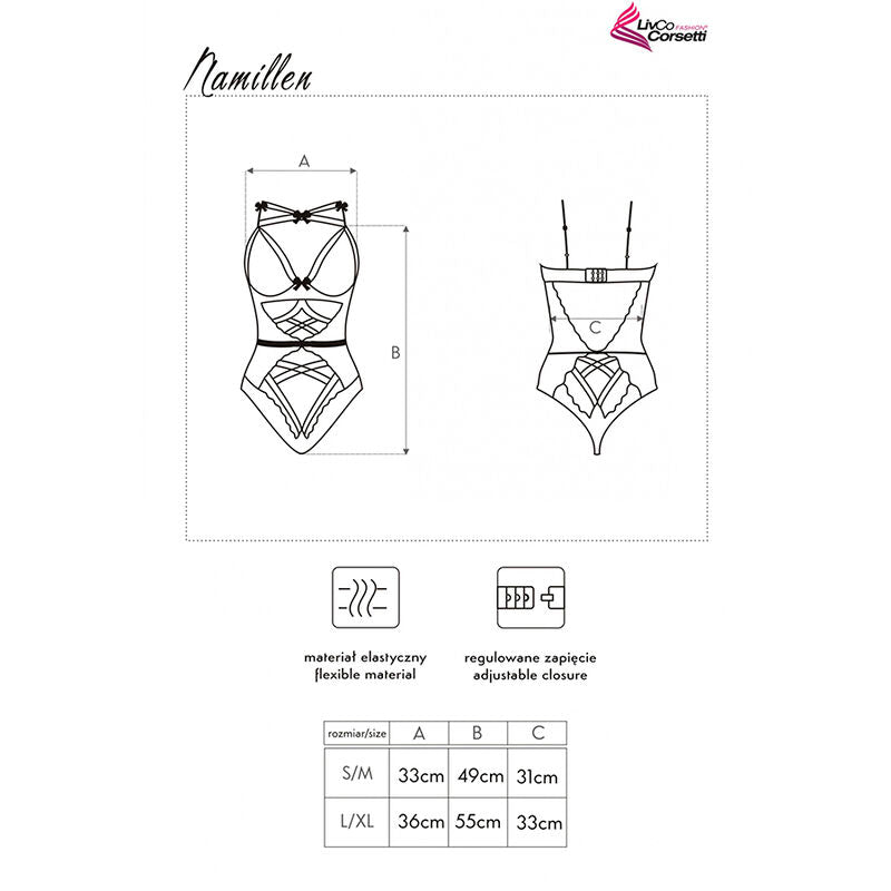 Livco Corsetti Fashion - Namillen Lc 90528 Corpo Preto