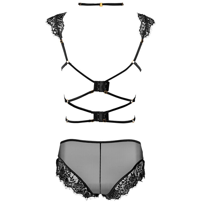 Livco Corsetti Fashion - Palmenom Lc 90614 Bra + Calça Preta