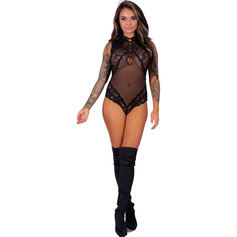 Livco Corsetti Fashion - Sagen Lc 90694 Body Preto L/XL