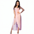 Chilirose - Cr 3716 Babydoll Rosa Longo L/XL