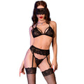 Chilirose - Cr 4467 Conjunto Quatro Peças Preto S/M