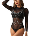Subblime - BH-Harness mit Kettendetail Einheitsgröße