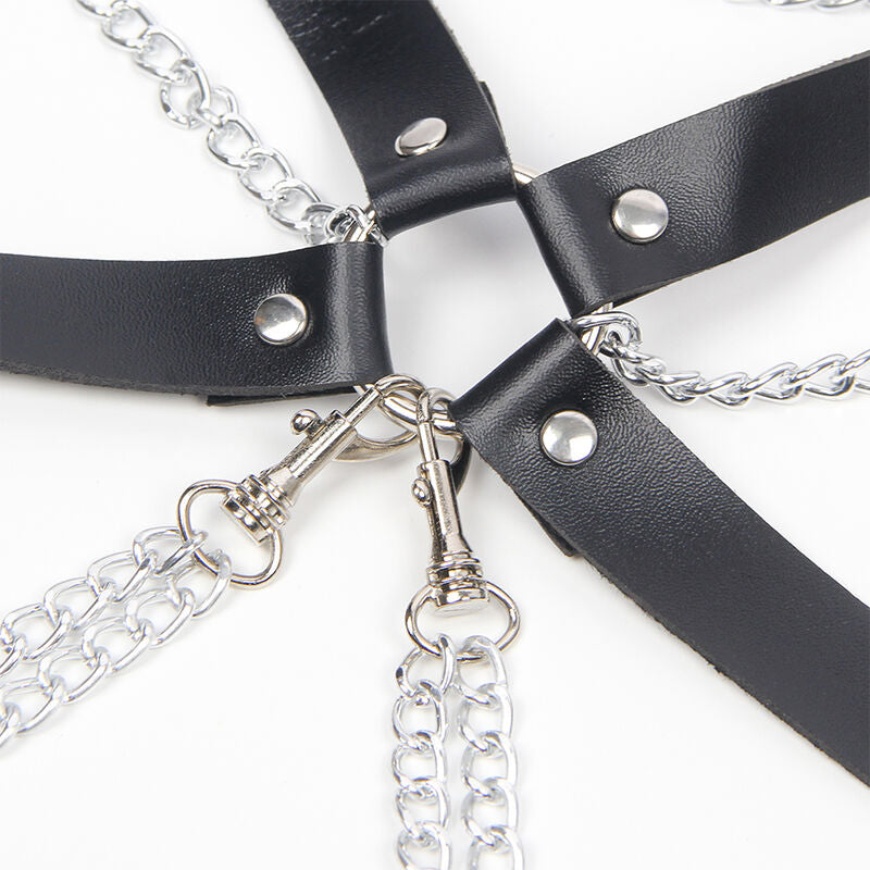 Subblime - BH-Harness mit Kettendetail Einheitsgröße