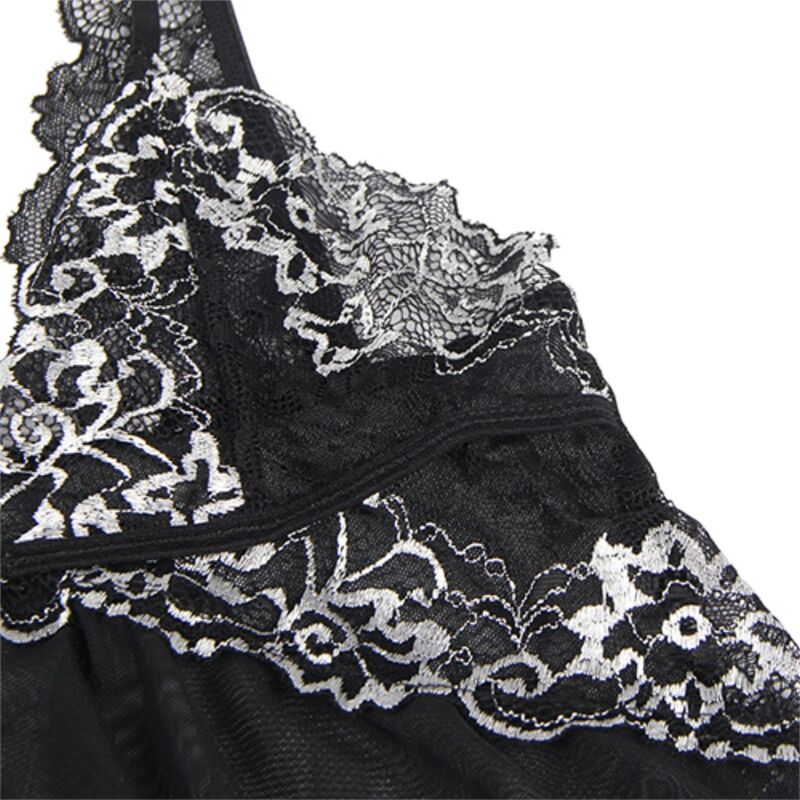 Subblime - Babydoll Tüllstoff Brustspitze L/XL
