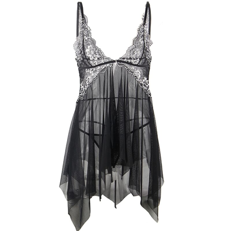 Subblime - Babydoll Tüllstoff Brustspitze L/XL