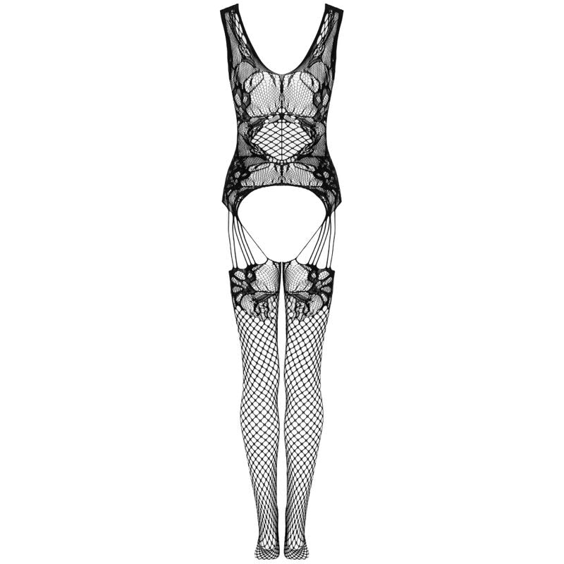 Livco Corsetti Fashion - Julove Bodystocking Schwarz Einheitsgröße