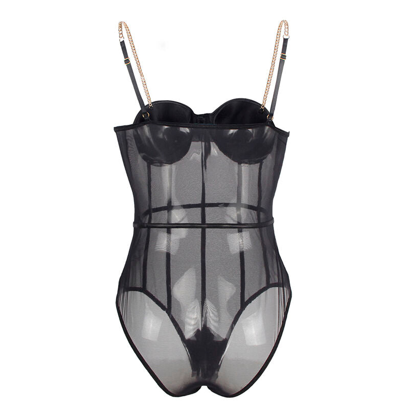 Subblime - Body mit schwarzen Ketten S/M