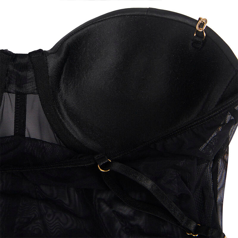 Subblime - Body mit schwarzen Ketten S/M